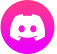 Discord Logo in Pink Circle